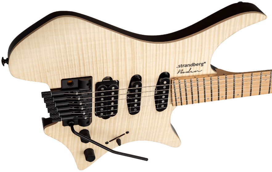 Strandberg Boden Standard Nx 6c Tremolo Multiscale Hss Mn - Natural - Multi-scale gitaar - Variation 4