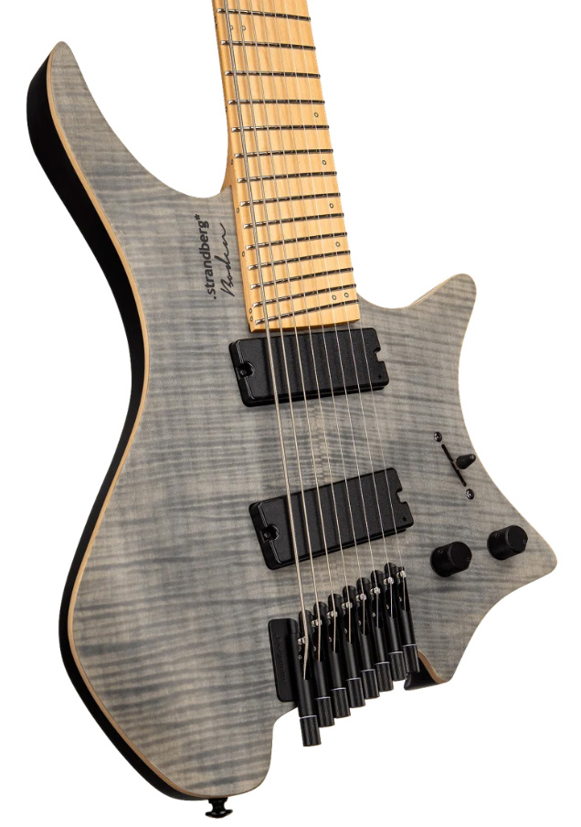 Strandberg Boden Standard Nx 8c Multiscale 2h Ht Mn - Charcoal - Multi-scale gitaar - Variation 3