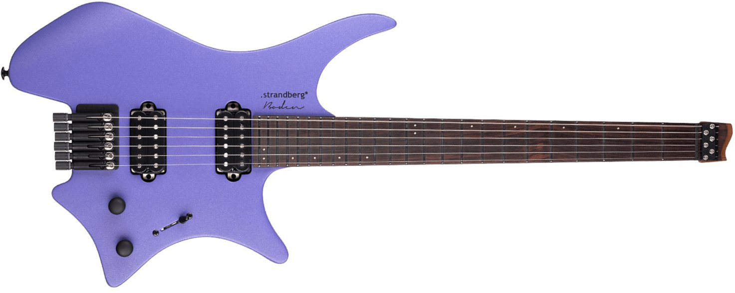 Strandberg Boden Essential 6 2h Ht Rw - Future Dusk - Elektrische reisgitaar - Main picture