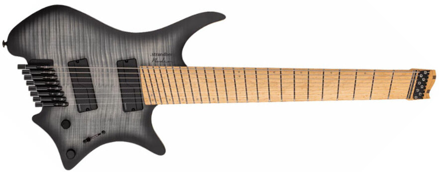 Strandberg Boden Original Nx 8c Multiscale 2h Fishman Fluence Modern Ht Mn - Charcoal Black - Multi-scale gitaar - Main picture