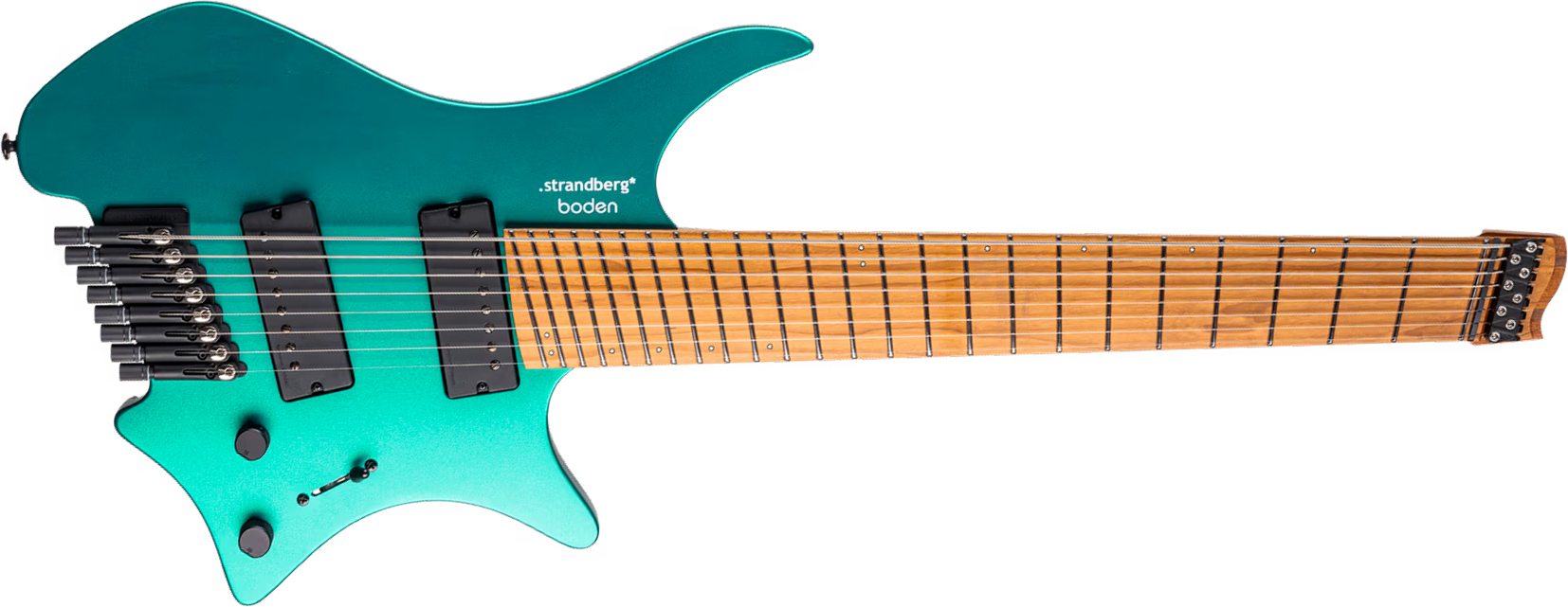 Strandberg Boden Standard N2.8 8c Multiscale 2h Seymour Duncan Ht Mn - Transformative Teal Metallic - Multi-scale gitaar - Main picture