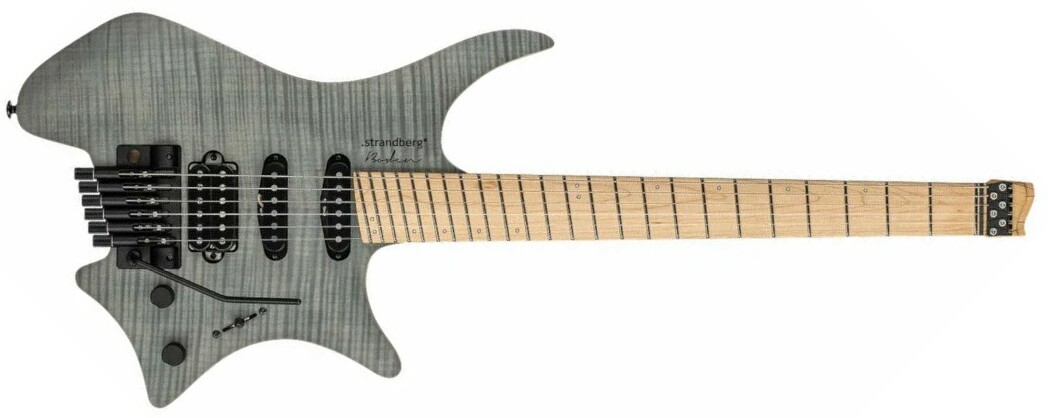 Strandberg Boden Standard Nx 6c Multiscale Hh Mn - Charcoal - Multi-scale gitaar - Main picture