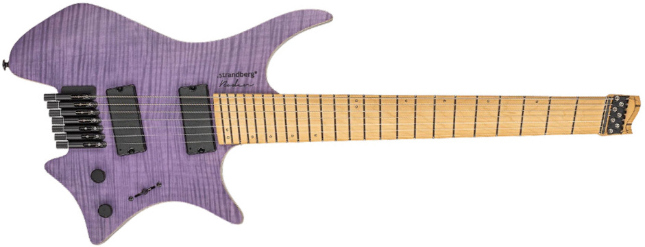 Strandberg Boden Standard Nx 7c Multiscale 2h Ht Mn - Translucent Purple - Multi-scale gitaar - Main picture