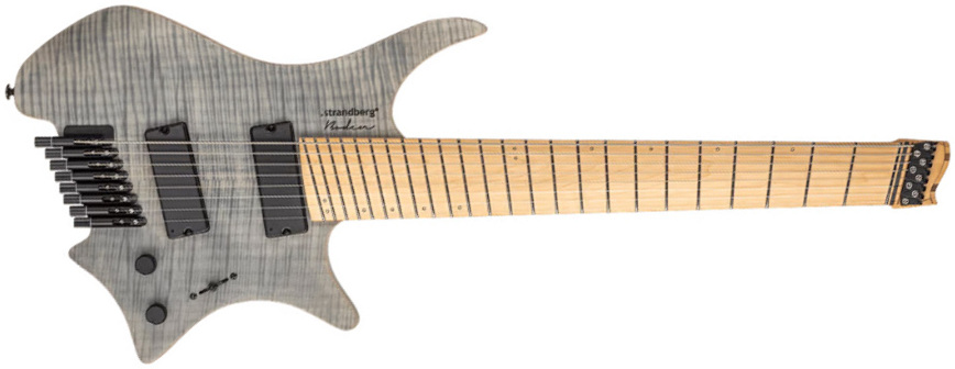 Strandberg Boden Standard Nx 8c Multiscale 2h Ht Mn - Charcoal - Multi-scale gitaar - Main picture