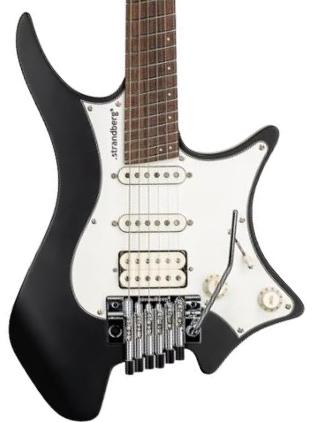 Multi-scale gitaar Strandberg Boden Classic NX 6 Tremolo - black