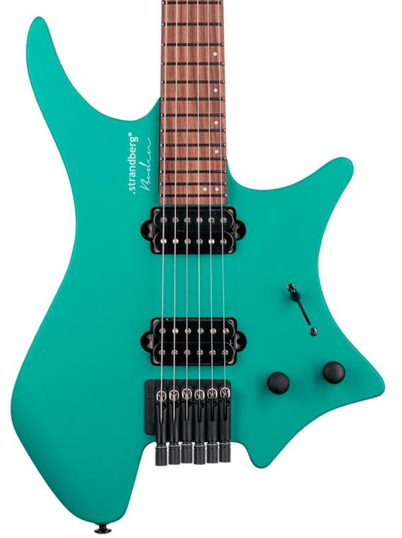 Metal elektrische gitaar Strandberg Boden Essential 6 - Transformative Teal