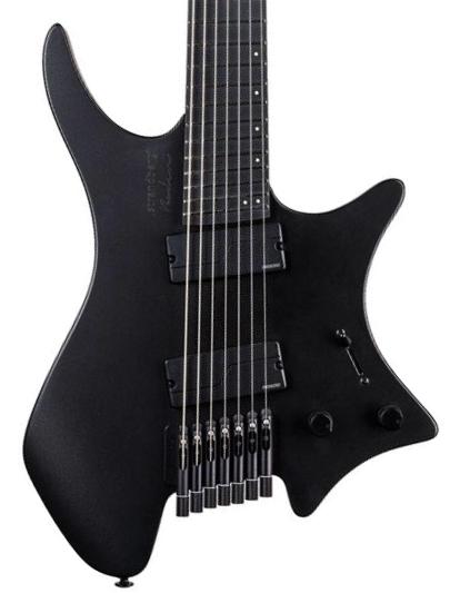 Multi-scale gitaar Strandberg Boden Metal NX 7-String - Black granite