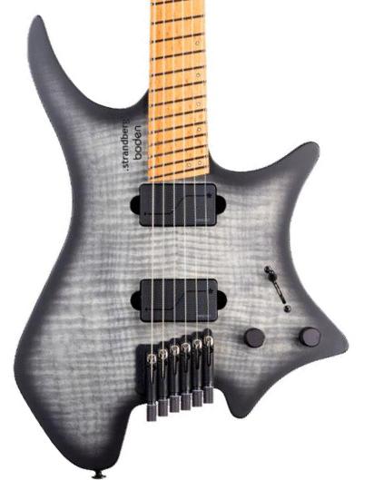 Multi-scale gitaar Strandberg Boden Original N2.6 - Black Denim Burst Satin