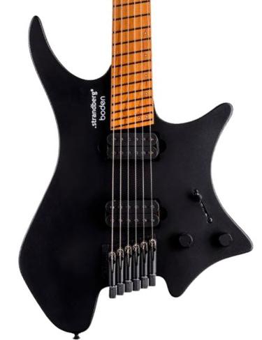 Multi-scale gitaar Strandberg Boden Standard N2.6 - Black satin metallic