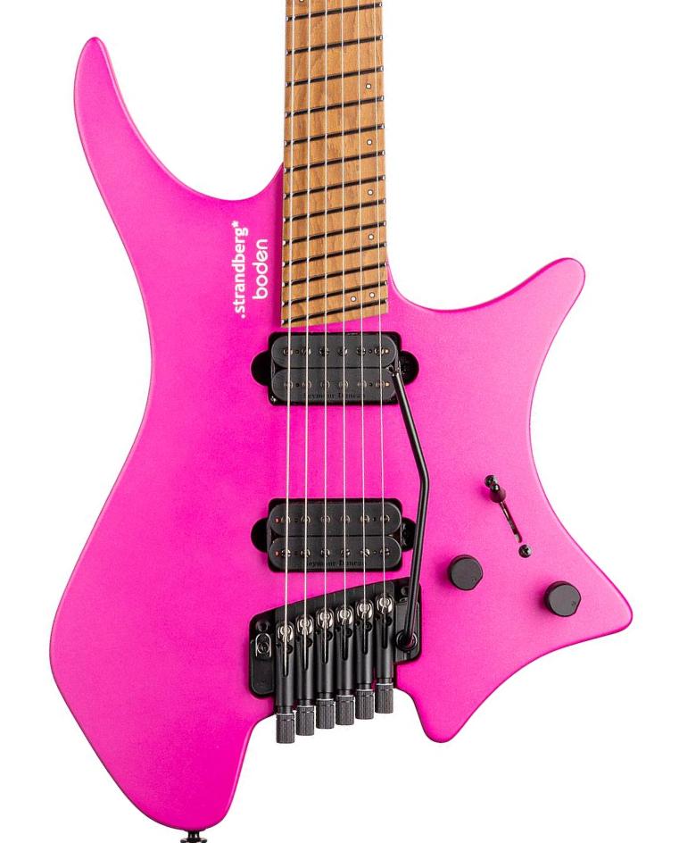 Multi-scale gitaar Strandberg Boden Standard N2.6T - Electric fuschia metallic