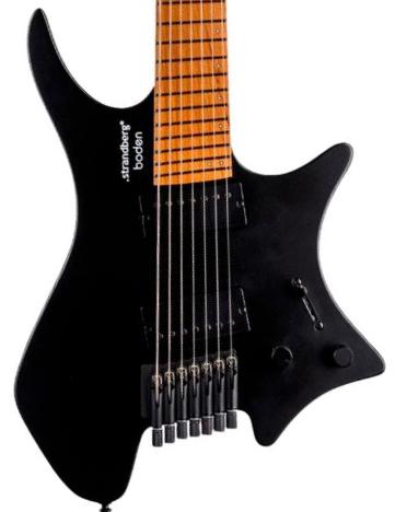 Boden Standard N2.7 7-String - Black Satin Metallic