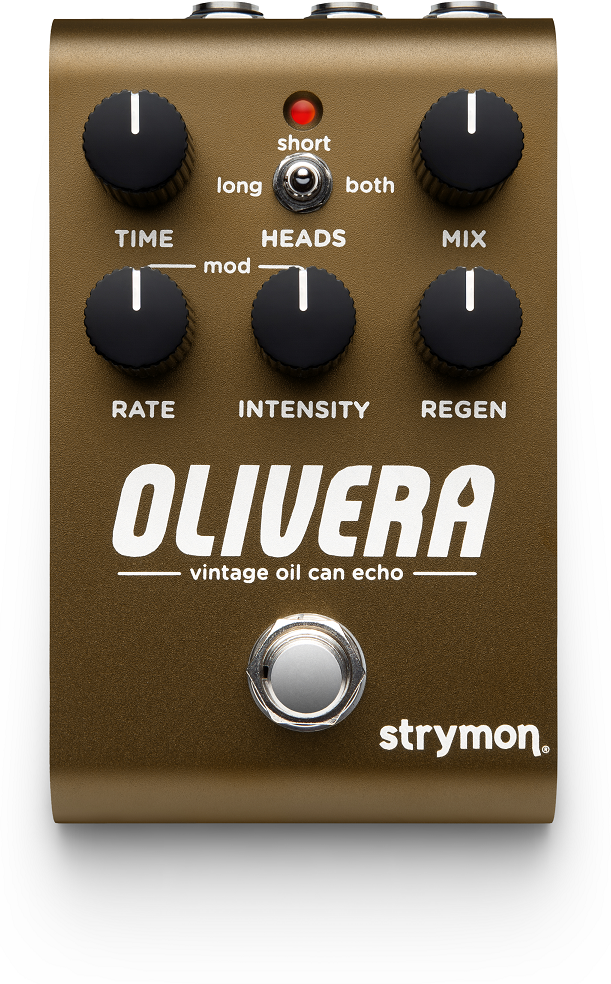Strymon Olivera Vintage Oil Can Echo - Reverb/delay/echo effect pedaal - Main picture