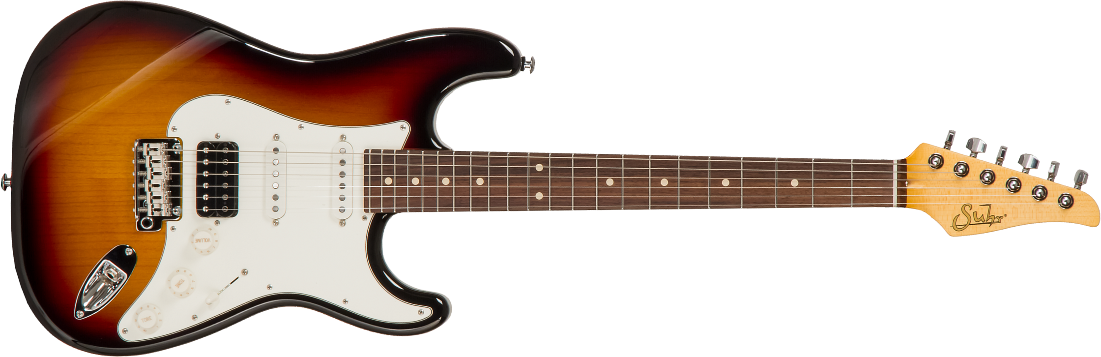 Suhr Classic S 01-cls-0001 Hss Trem Rw #70248 - 3 Tone Burst - Elektrische gitaar in Str-vorm - Main picture