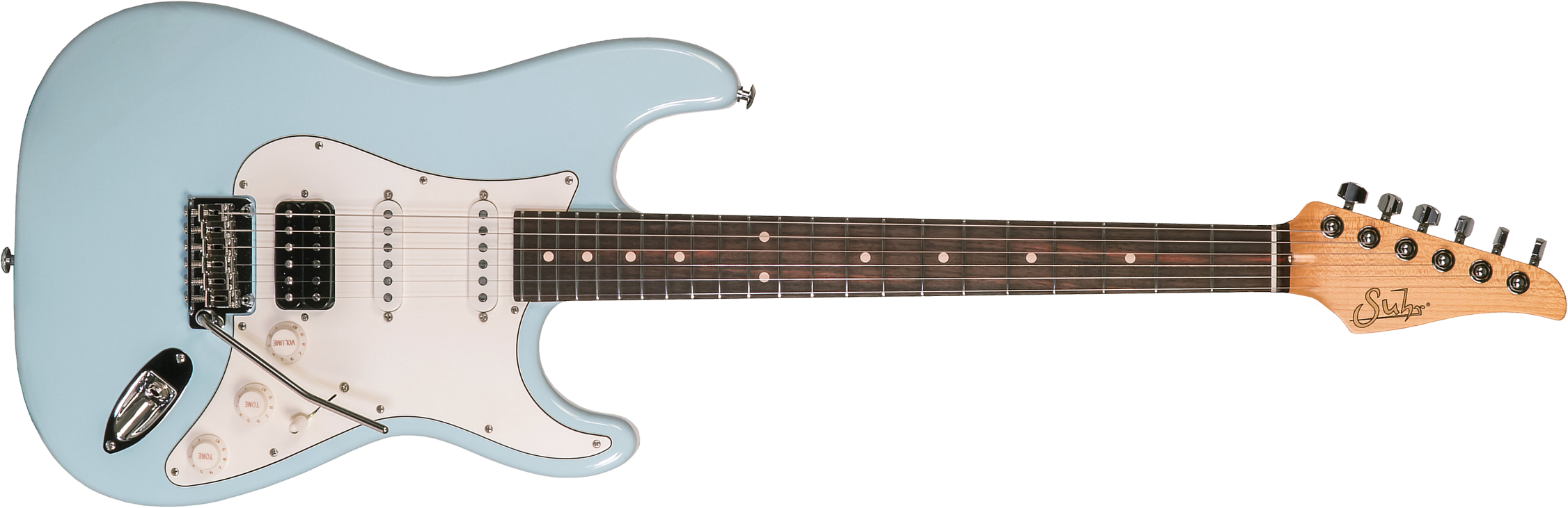 Suhr Classic S 01-cls-0013 Hss Trem Rw - Sonic Blue - Elektrische gitaar in Str-vorm - Main picture