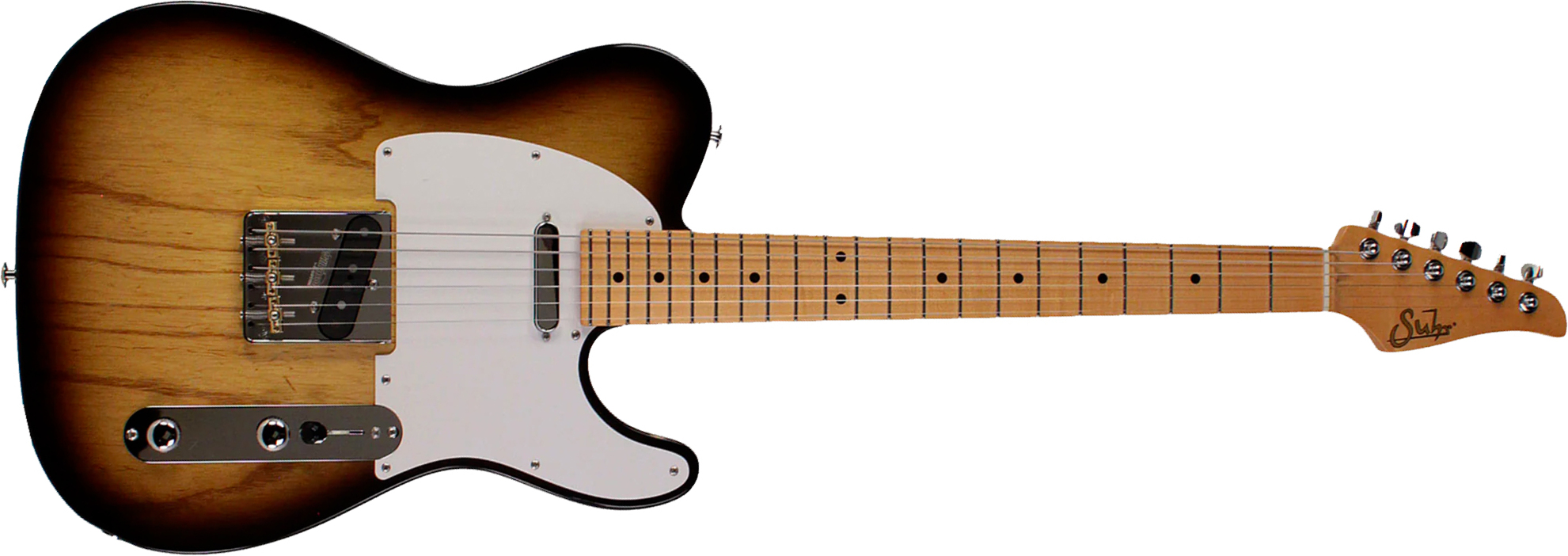 Suhr Classic T Antique 01-cta-0025 2s  Ht Mn - 2 Tone Tobacco Burst - Televorm elektrische gitaar - Main picture