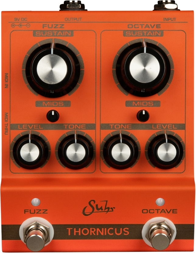 Suhr Ian Thornley Thornicus Octave Fuzz Signature - Overdrive/Distortion/fuzz effectpedaal - Main picture