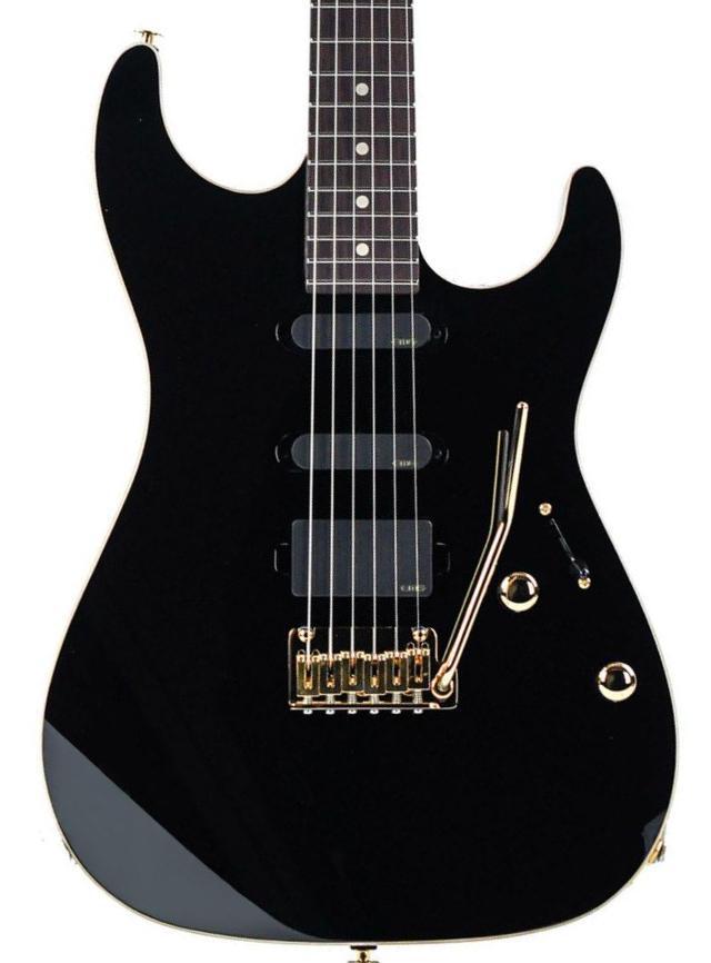 Elektrische gitaar in str-vorm Suhr                           Standard Legacy 01-LTD-0032 - black