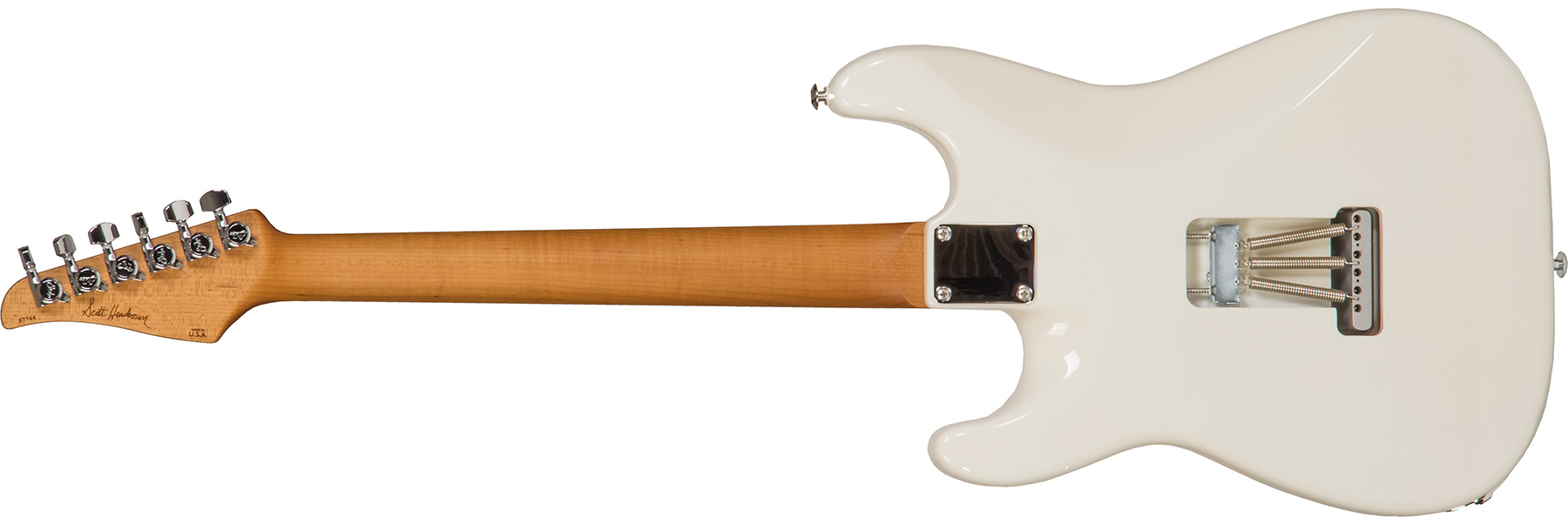 Suhr Scott Henderson Classic S 01-sig-0009 Signature 3s Trem Rw - Olympic White - Kenmerkende elektrische gitaar - Variation 1