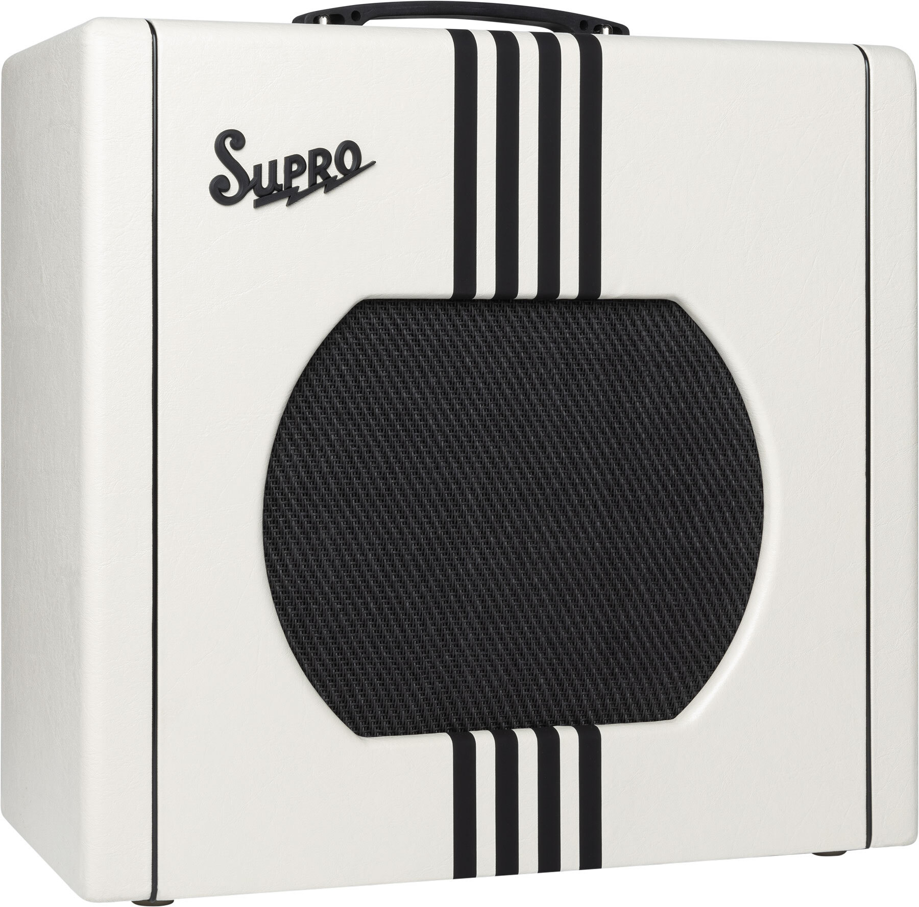 Supro Delta King 12 Combo 15w 1x12 Ivory/black - Combo voor elektrische gitaar - Main picture