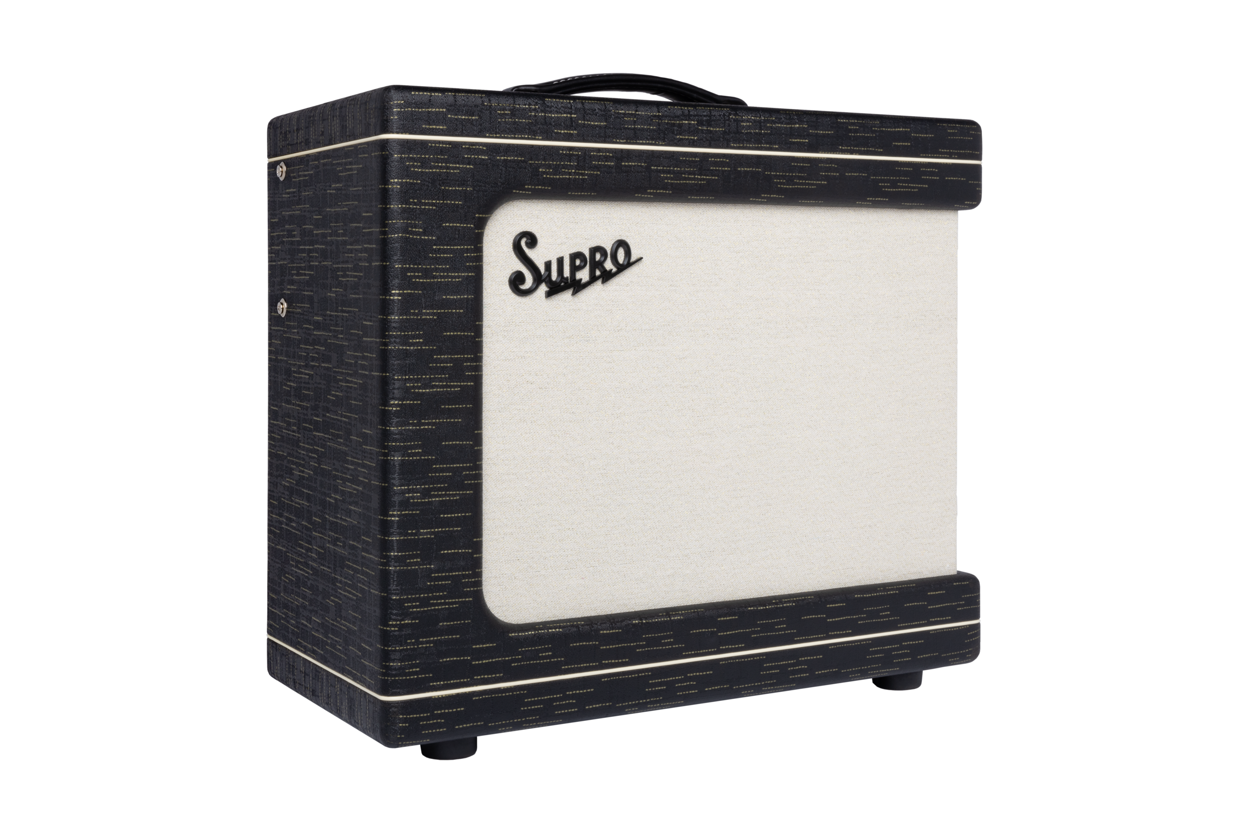 Supro Delegate Custom Black Gold Scandia 1x12 25w - Combo voor elektrische gitaar - Variation 1