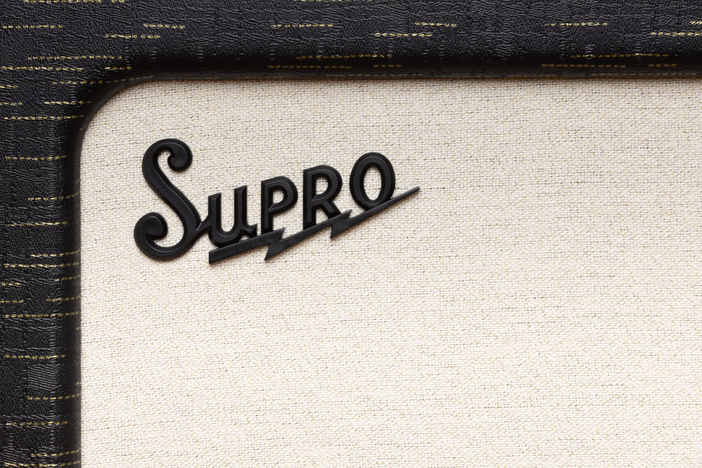 Supro Delegate Custom Black Gold Scandia 1x12 25w - Combo voor elektrische gitaar - Variation 5