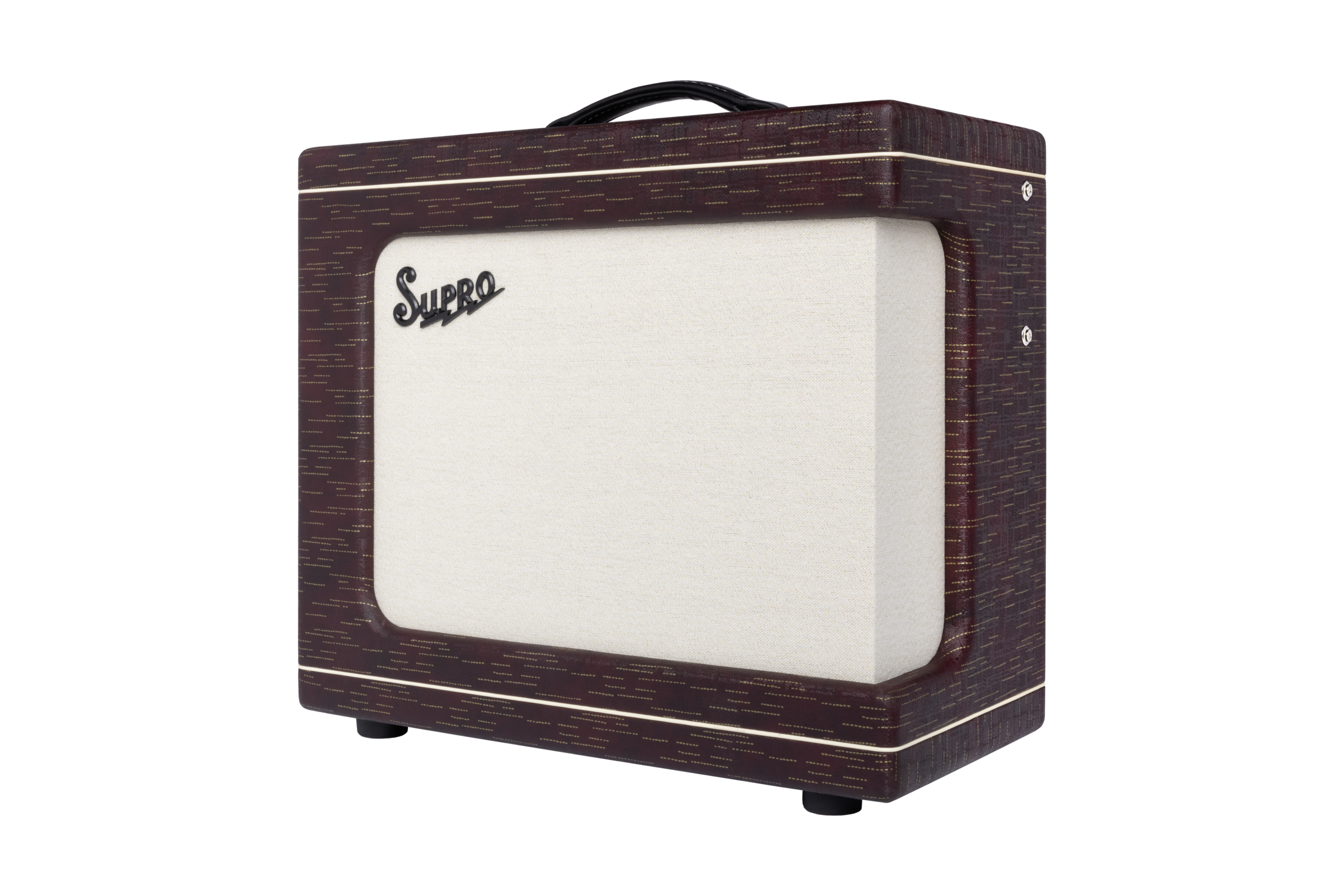 Supro Delegate Custom Burgundy Gold Scandia 1x12 25w - Combo voor elektrische gitaar - Variation 1