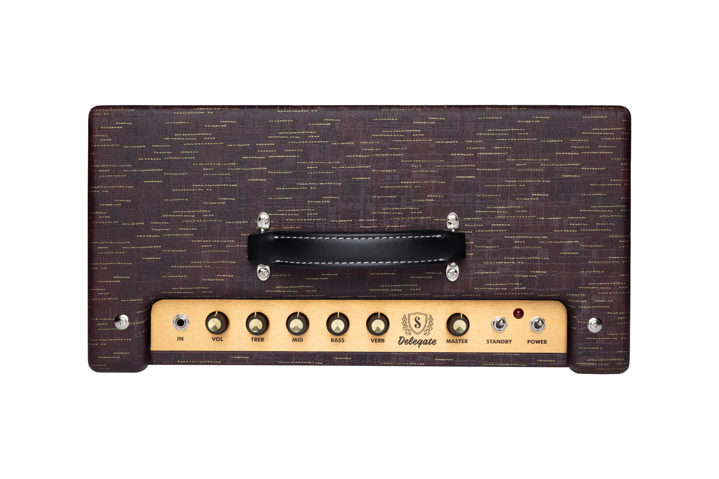 Supro Delegate Custom Burgundy Gold Scandia 1x12 25w - Combo voor elektrische gitaar - Variation 3