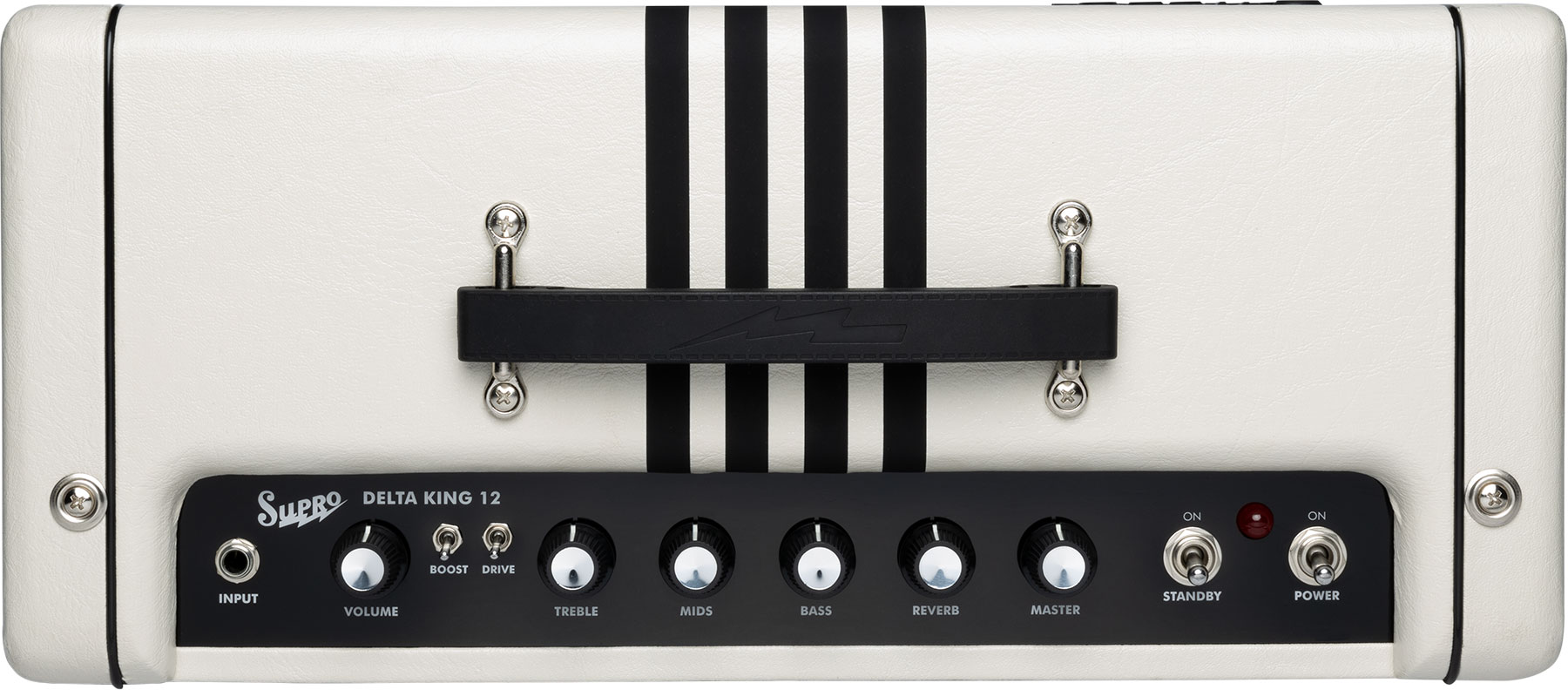 Supro Delta King 12 Combo 15w 1x12 Ivory/black - Combo voor elektrische gitaar - Variation 2