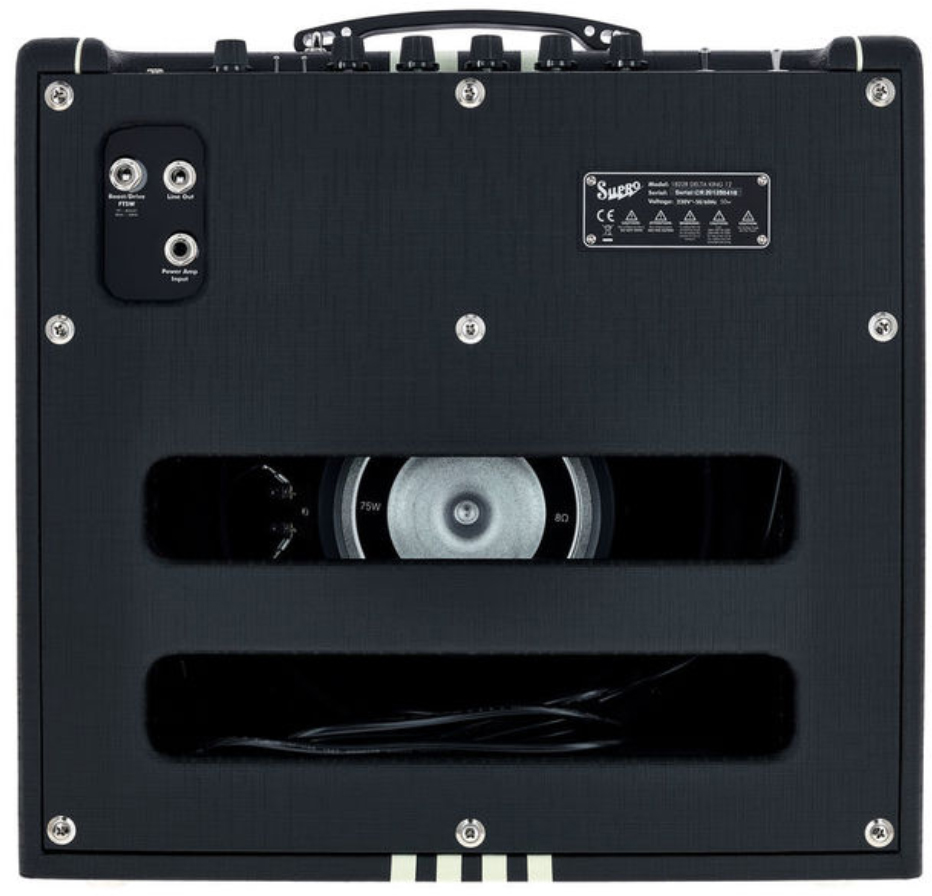 Supro Delta King Combo 12 15w 1x12 Black/cream - Combo voor elektrische gitaar - Variation 1