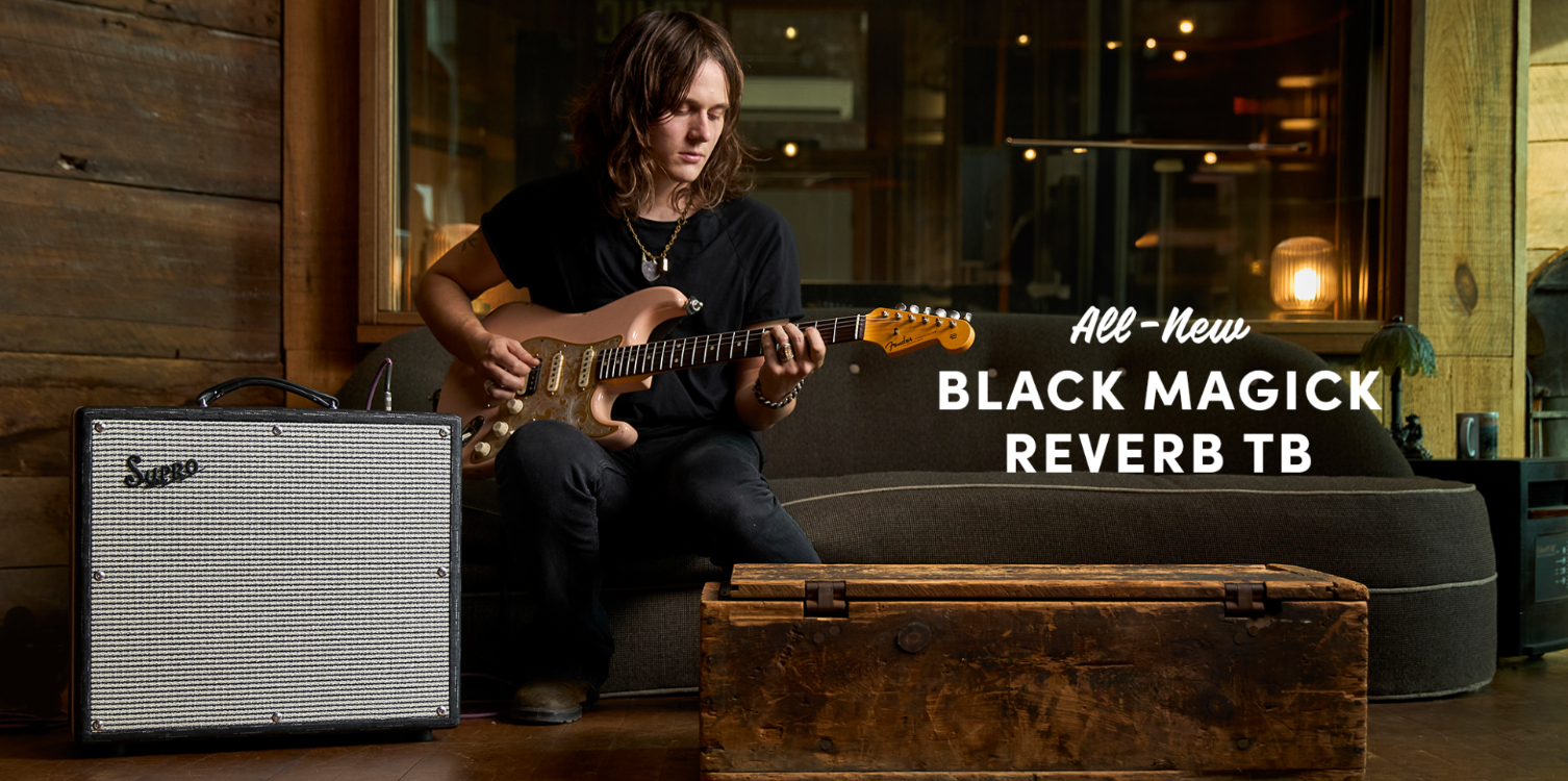 Supro Tyler Bryant Black Magick Reverb Tb Signature 35w 1x12 - Combo voor elektrische gitaar - Variation 3