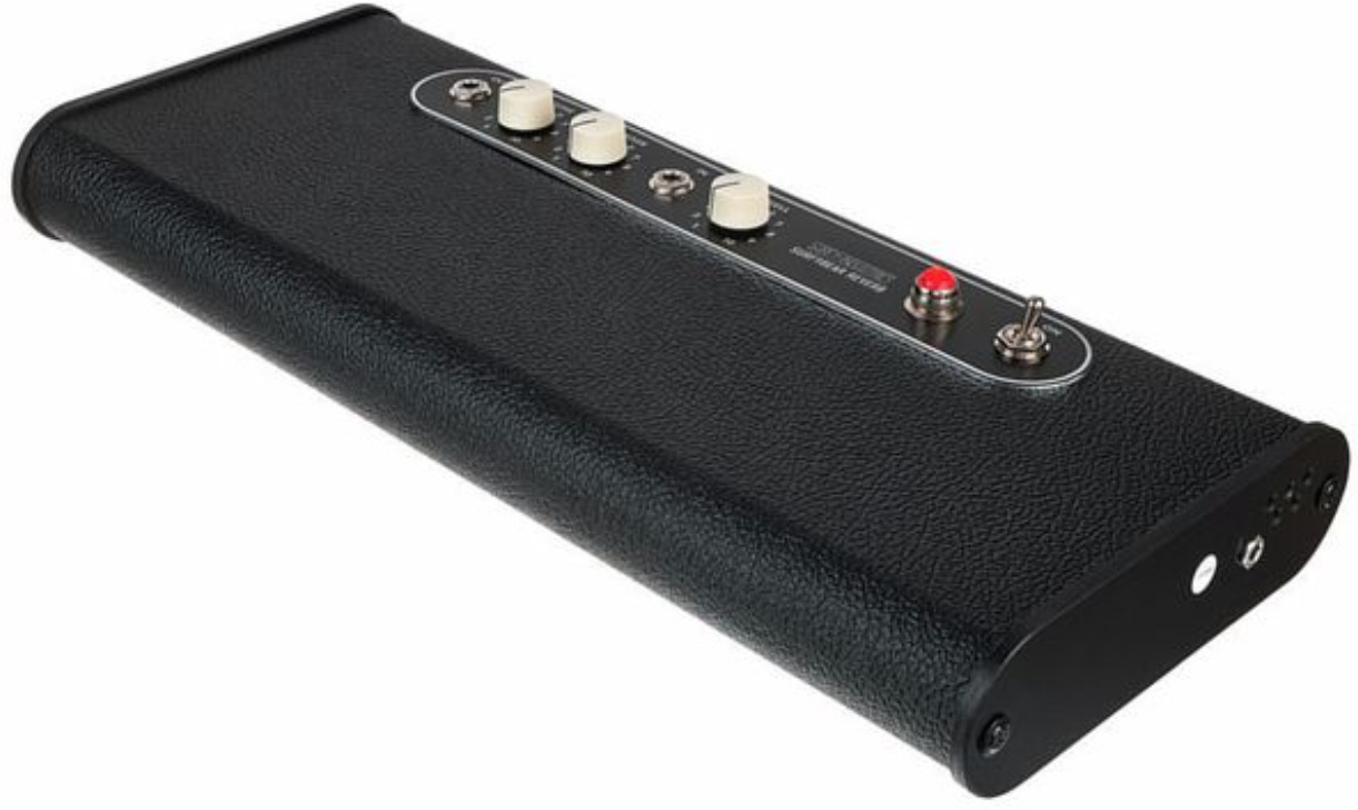 Surfy Industries Surfybear Classic Reverb V2 Black - Reverb/delay/echo effect pedaal - Main picture