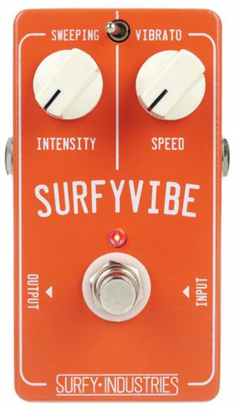 Surfy Industries Surfyvibe Vibrato - Modulation/chorus/flanger/phaser en tremolo effect pedaal - Main picture