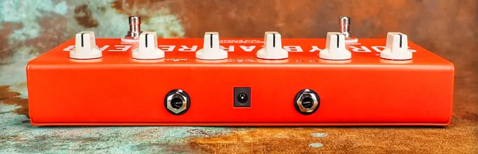Surfy Industries Surfybear Compact Reverb Red - Reverb/delay/echo effect pedaal - Variation 3