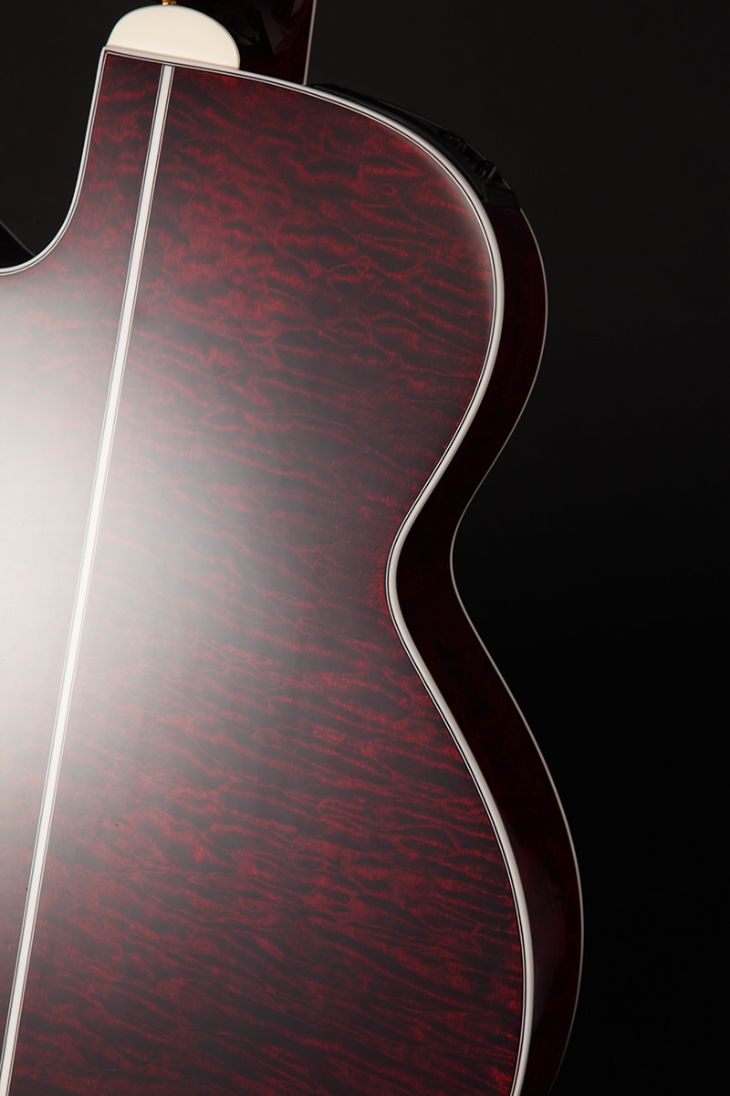 Takamine Gn75ce-wr Nex Mini-jumbo Cw Epicea Erable - Wine Red - Elektro-akoestische gitaar - Variation 4