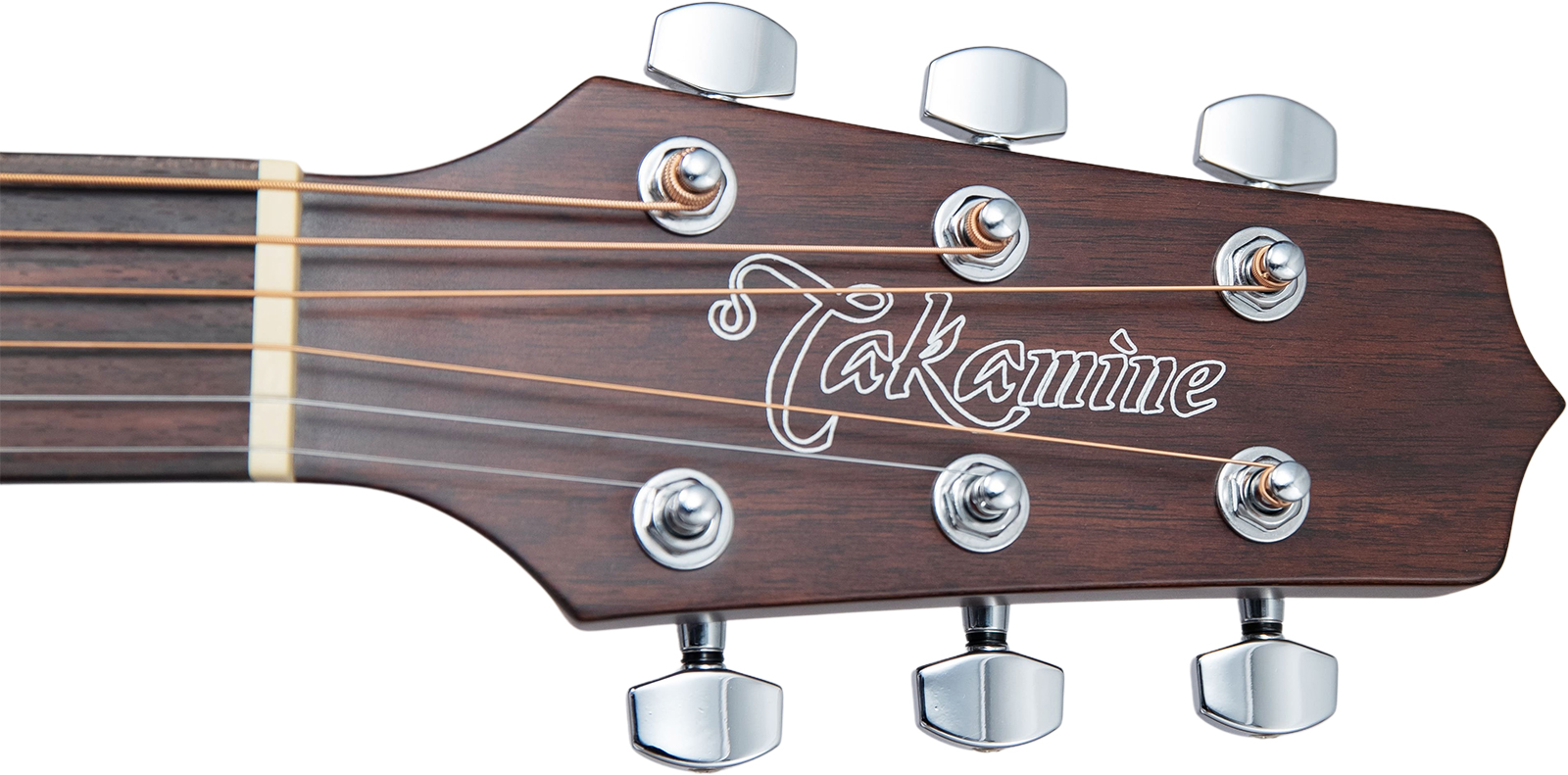 Takamine Gy21e-sm New Yorker Parlor Cedre Acajou Lau - Satin Molasses - Volksgitaar - Variation 2