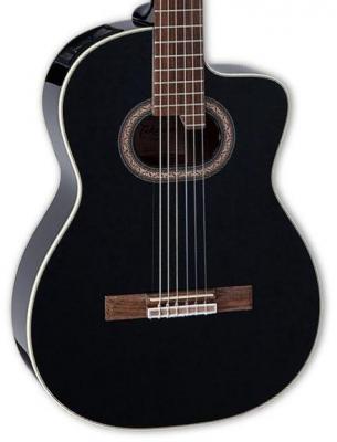 Klassieke gitaar 4/4 Takamine GC6CE BLK - Black