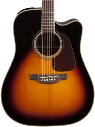 Volksgitaar Takamine GD71CE - Brown sunburst