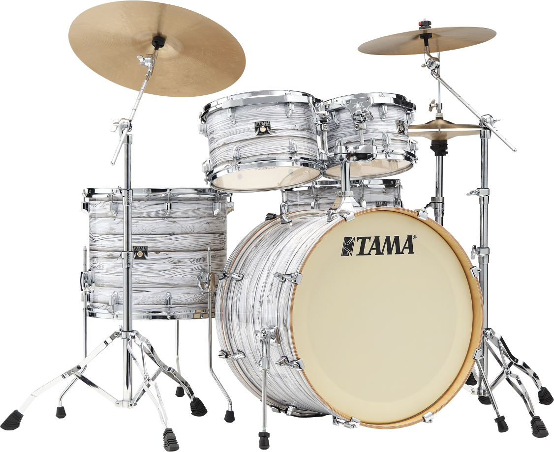 Tama Ck52krs-ica Superstar Ck Maple 22 - Ice Ash Wrap - Standaard drumstel - Main picture