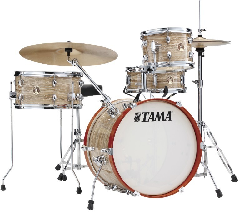 Tama Club-jam - 4 FÛts - Cream Marble Wrap - Jazz drumstel - Main picture