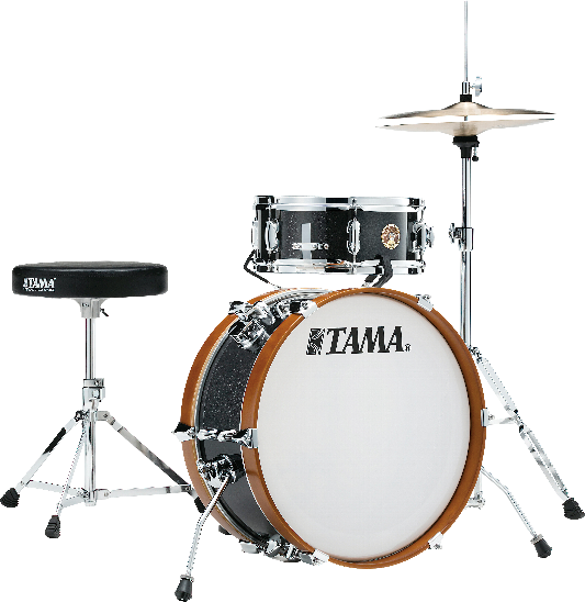 Tama Tam Club-jam Mini 2pc Shell Kit - 3 FÛts - Charcoal Mist - Junior drumstel - Main picture