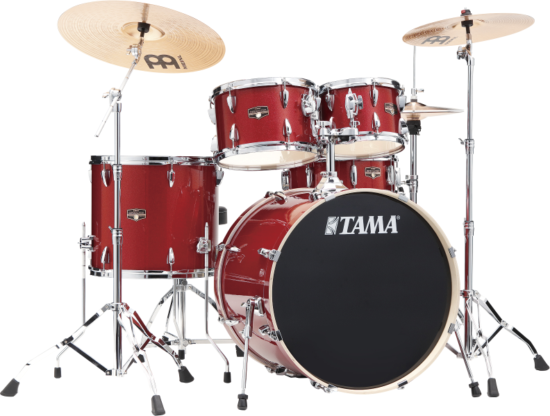 Tama Imperialstar 22'' - 5 FÛts - Burn Red Mist - Stage drumstel - Main picture