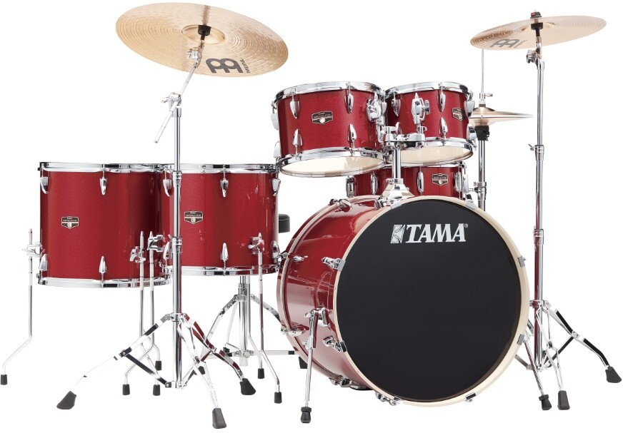 Tama Imperialstar 22'' - 6 FÛts Et + - Burnt Red Mist - Rock drumstel - Main picture