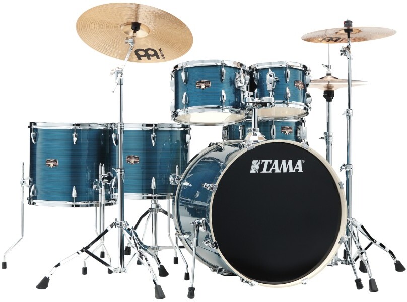 Tama Imperialstar 22'' - 6 FÛts Et + - Hairline Blue - Rock drumstel - Main picture