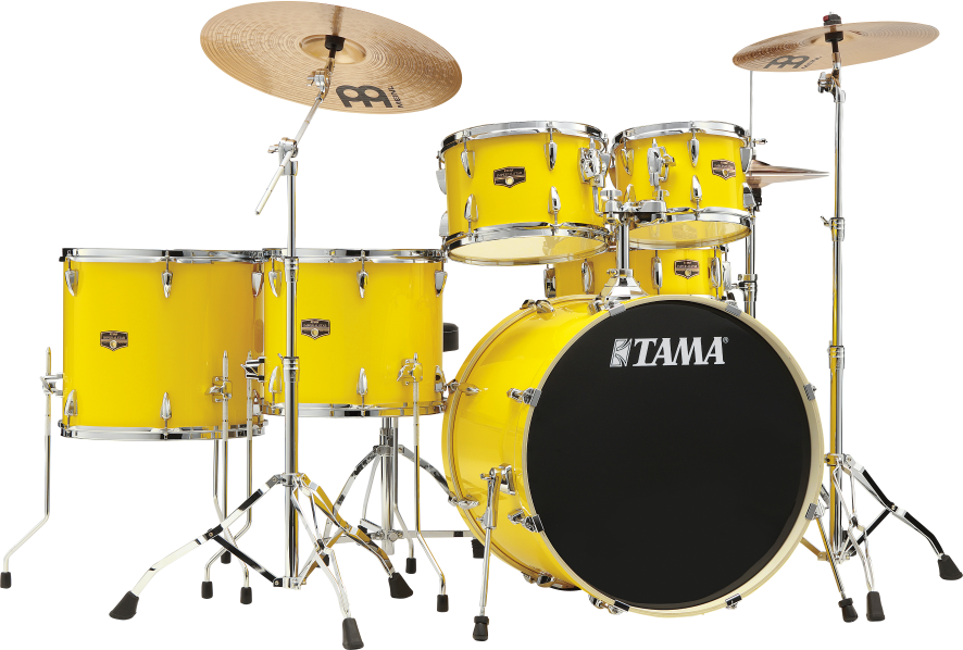 Tama Imperialstar 22'' - 6 FÛts Et + - Electric Yellow - Rock drumstel - Main picture