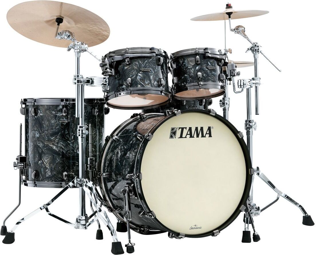 Tama Mr42tzbns-ccl Starclassic Maple 22 - Charcoal Swirl - Standaard drumstel - Main picture