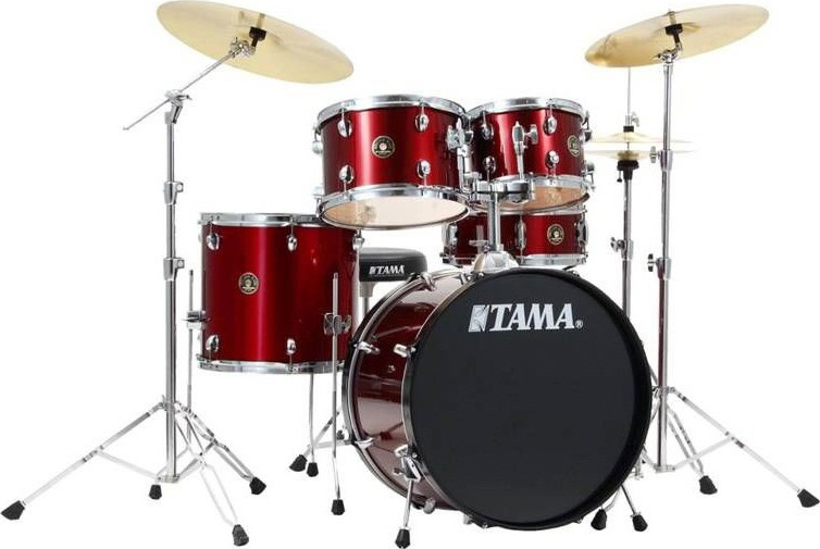 Tama Rm52nfh6wr  Rythm Mate Fusion 22 Sans Cymbales - 5 FÛts - Wine Red - Fusion drumstel - Main picture