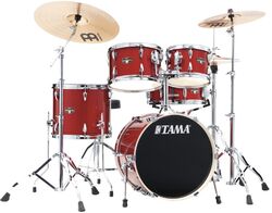 Standaard drumstel Tama Imperialstar 18'' - 5 trommels - Burn red mist