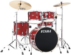Fusion drumstel  Tama Imperialstar 20'' - 5 trommels - Burn red mist
