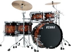 Standaard drumstel Tama WBS52RZS-MBR STARCLASSIC WALNUT BIRCH 22 - 5 trommels - Molten Brown Burst