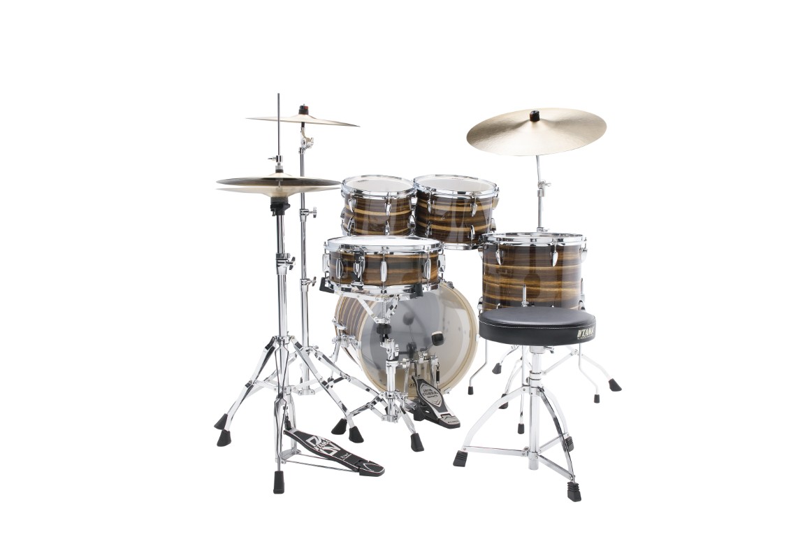 Tama Imperialstar 18'' - 5 FÛts - Coffee Teak Wrap - Jazz drumstel - Variation 5